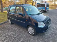 Gebraucht Opel Agila 58 PS (42 kW) 2002 Blau Van / Kleinbus