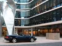 Gebraucht Mercedes SL320 2001 Blau Cabrio