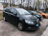 Gebraucht VW Sharan 150 PS (110 kW) 2022 Schwarz Van / Kleinbus