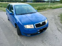 Gebraucht Skoda Fabia 75 PS (55 kW) 2000 Blau Kleinwagen