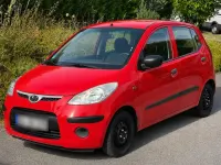 Gebraucht Hyundai i10 67 PS (49 kW) 2009 Rot Kleinwagen
