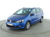 Gebraucht VW Sharan Comfortline 150 PS (110 kW) 2018 Blau Van / Kleinbus
