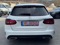 Gebraucht Mercedes C220 AMG line 194 PS (142 kW) 2019 Weiß Limousine