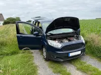 Gebraucht Ford Transit 101 PS (74 kW) 2017 Blau Limousine