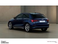 gebraucht Audi A3 Sportback Advanced 35 TDI S tronic 18 Zoll Optikpaket Schwarz 8-Fach bereift Smartphone Interfac