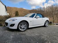 Gebraucht Mazda MX5 126 PS (92 kW) 2011 Weiß Cabrio