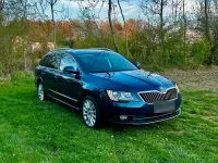 Gebraucht Skoda Superb Ambition 140 PS (102 kW) 2014 Blau Kombi