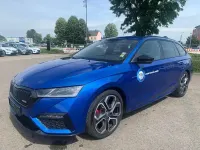 Gebraucht Skoda Octavia RS 200 PS (147 kW) 2023 Raceblau metallic Kombi
