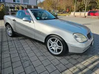 Gebraucht Mercedes SLK230 193 PS (141 kW) 1998 Silber Cabrio