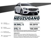 Gebraucht Mercedes E400 AMG line 340 PS (250 kW) 2019 Weiß Limousine