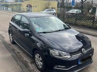 Gebraucht VW Polo Comfortline 75 PS (55 kW) 2015 Schwarz Kleinwagen