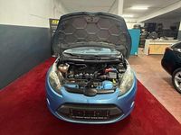 Gebraucht Ford Fiesta Trend 82 PS (60 kW) 2009 Blau Kleinwagen