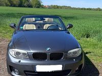 Gebraucht BMW 120 Cabriolet Efficient Dynamics 177 PS (130 kW) 2013 Grau Cabrio