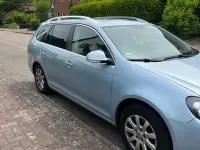 Gebraucht VW Golf VI Exclusive 105 PS (77 kW) 2009 Blau Kleinwagen