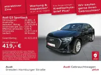 Gebraucht Audi Q3 Sportback Ambiente 150 PS (110 kW) 2025 Schwarz SUV