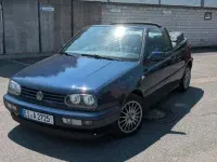 Gebraucht VW Golf Classicline 101 PS (74 kW) 1997 Blau Cabrio
