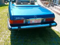 Gebraucht Mercedes SL380 155 PS (114 kW) 1985 Blau Cabrio