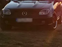 Gebraucht Mercedes SLK320 218 PS (160 kW) 2000 Schwarz Cabrio