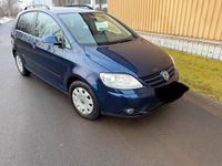 Gebraucht VW Golf Plus United 101 PS (74 kW) 2008 Blau Van / Kleinbus