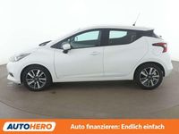 Gebraucht Nissan Micra Acenta 90 PS (66 kW) 2018 Weiß Kleinwagen