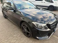 Gebraucht Mercedes C220 AMG line 170 PS (125 kW) 2015 Schwarz Kombi