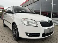 Gebraucht Skoda Roomster Plus Edition 69 PS (50 kW) 2009 Candyweiss Van / Kleinbus