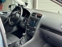 Gebraucht VW Golf VI Comfortline 122 PS (89 kW) 2009 Blau Kleinwagen