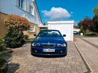 Gebraucht BMW 320 170 PS (125 kW) 2001 Blau Cabrio