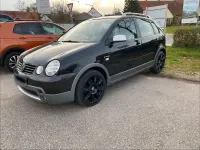 Gebraucht VW Polo Cross 75 PS (55 kW) 2005 Schwarz Kleinwagen