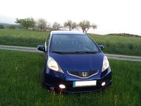 Gebraucht Honda Jazz Comfort 101 PS (74 kW) 2009 Blau metallic Kleinwagen