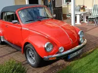 Gebraucht VW Käfer 50 PS (36 kW) 1975 Rot Cabrio