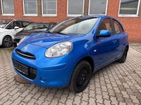 Gebraucht Nissan Micra Acenta 80 PS (58 kW) 2012 Blau Kleinwagen