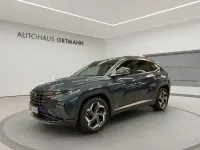Gebraucht Hyundai Tucson Turbo 150 PS (110 kW) 2021 Teal blue / met SUV