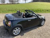 Käytetty Mini Cooper Cabriolet 122 HP (89 kW) 2012 Musta Avoauto