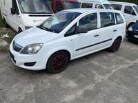 Gebraucht Opel Zafira Selection 116 PS (85 kW) 2010 Weiß Van / Kleinbus