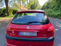 Gebraucht Peugeot 206 75 PS (55 kW) 2009 Rot Kleinwagen