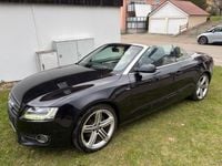 Gebraucht Audi A5 Cabriolet S-Line 211 PS (155 kW) 2009 Schwarz Cabrio