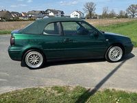 Gebraucht VW Golf Cabriolet Classicline 101 PS (74 kW) 2000 Grün Cabrio