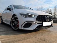 Gebraucht Mercedes CLA45 AMG Shooting Brake AMG 421 PS (309 kW) 2021 Weiß Kombi