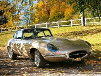Second-hand Jaguar E-Type 265 CP (194 kW) 1963 Auriu Coupe