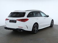 Gebraucht Mercedes C300 AMG 258 PS (189 kW) 2023 Unilack polarweiss Kombi