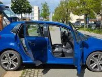 Usata VW Polo Trendline 75 CV (55 kW) 2012 Blu Utilitaria