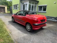 Gebraucht Peugeot 206 109 PS (80 kW) 2001 Rot Cabrio
