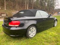 Gebraucht BMW 118 Cabriolet 143 PS (105 kW) 2009 Schwarz Cabrio