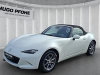 Gebraucht Mazda MX5 Prime-Line 132 PS (97 kW) 2020 Weiß Cabrio