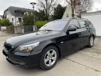 Gebraucht BMW 520 177 PS (130 kW) 2007 Schwarz Kombi