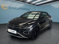 Gebraucht VW T-Roc Cabriolet 150 PS (110 kW) 2022 Schwarz Cabrio