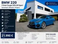 Gebraucht BMW 220 Gran Coupé M Sport 190 PS (139 kW) 2020 Snapper rocks blue Coupé