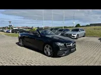 Gebraucht Mercedes E200 AMG 197 PS (144 kW) 2020 Lack obsidianschwarz Cabrio