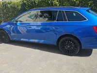 Gebraucht Skoda Superb Style 150 PS (110 kW) 2022 Blau Kombi